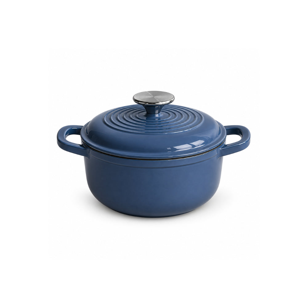 K&Co. Chef Series Cast Iron Dutch Oven 17.3cm - SLATE